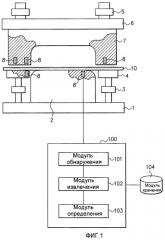 Способ и устройство для определения излома металлического штампованного изделия, программа и машиночитаемый носитель записи (патент 2463123)
