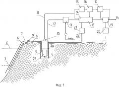 Установка для извлечения водорода из воды чёрного моря (патент 2610429)