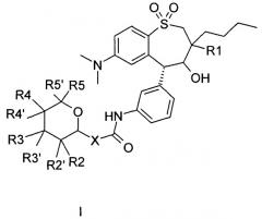 Новые бензилзамещенные производные 1,4-бензотиепин-1,1-диоксида (патент 2456282)