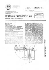 Широкозахватная сельскохозяйственная машина (патент 1683517)