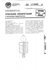 Криохирургическое устройство (патент 1174009)