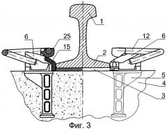 Крепление рельс к шпале (патент 2280725)