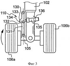 Шасси с рулящейся осью (патент 2523362)