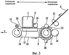 Печатающее устройство и способ управления перемещением объектов (патент 2413621)
