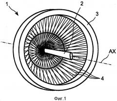 Способ изготовления делати из компазиционного материала, получаемой наложением слоев усиливающих волокон, прижимаемых к оправке (патент 2531175)