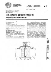 Опалубка для замоноличивания стыков балок пролетного строения (патент 1609918)