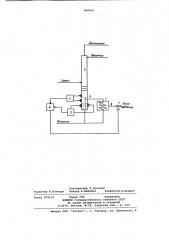 Устройство для автоматического регулирования соотношения парожидкостных потоков в испарительной секции ректификационной колонны (патент 880440)