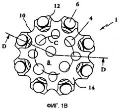 Буровое долото (патент 2377383)