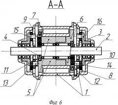 Механизм для преобразования неравномерного вращательного движения лопастей роторно-лопастного двигателя внутреннего сгорания в равномерное вращение вала (патент 2605863)