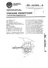 Устройство для санитарной обработки молока (патент 1217315)