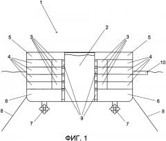 Плавучее сооружение (патент 2604932)