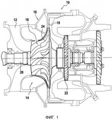 Лопатка рабочего колеса компрессора с переменным эллиптическим соединением (патент 2495254)
