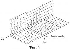Угловой фитинг и способ образования углового фитинга с использованием переноса волокон (патент 2409712)