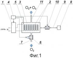 Способ и устройство защиты генератора озона от пожара (патент 2543488)
