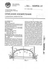 Диафрагма для временной герметизации полости опорной стойки морских стационарных платформ (патент 1604926)