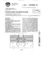 Совмещенный с проезжей частью рельсовый путь (патент 1633052)