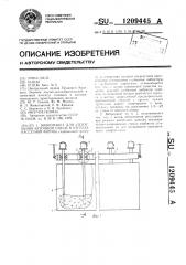 Вибропакет для уплотнения бетонной смеси в отсеках кассетной формы (патент 1209445)