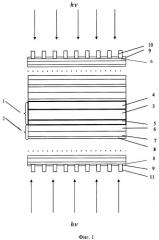 Полупроводниковый фотоэлектрический генератор (варианты) и способ его изготовления (варианты) (патент 2371811)