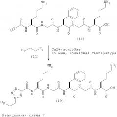 Селективное введение радиоактивной метки в биомолекулы (патент 2491958)
