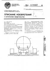 Многоопорный горизонтальный автоклав (патент 1172587)