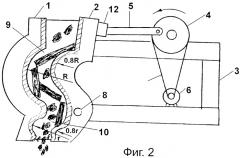 Щековая дробилка для дробления плитняка (пластушки) (патент 2455071)