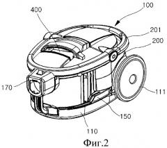 Пылесборное устройство и пылесос с пылесборным устройством (варианты) (патент 2311111)