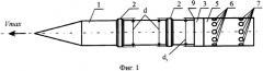 Сверхзвуковой реактивный снаряд (патент 2343396)