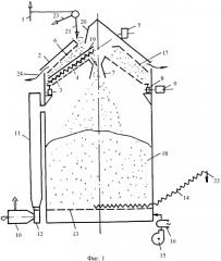 Способ и устройство формирования и сушки слоя зерна (патент 2363901)