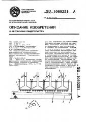 Устройство для фотоотверждения лакокрасочных покрытий на изделиях (патент 1060251)