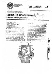 Реле давления (его варинты) (патент 1234736)