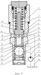 Предохранительный клапан (патент 2307277)