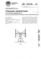 Ветродвигатель (патент 1255738)