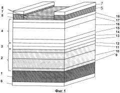 Многослойный фотопреобразователь (патент 2364007)