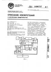 Многоканальный программируемый генератор импульсов (патент 1406737)