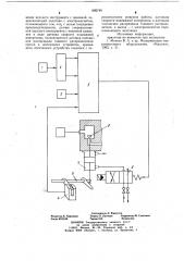 Система включения режимов работы гиравлического пресса (патент 692740)