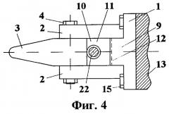 Стопорное устройство направляющей ракетной пусковой установки (патент 2255291)