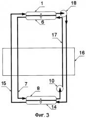 Способ организации работы многокомпонентного цикла холодильников и тепловых насосов при помощи селективных мембран (патент 2347984)