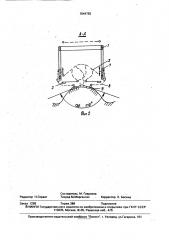 Копирующее устройство срезающего аппарата капустоуборочной машины (патент 1644782)