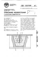 Способ производства пищевого льда (патент 1527456)