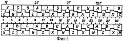 Трехфазная двухслойная дробная (q=2,5) полюсопереключаемая в отношении 2p1/2p2=2/1 обмотка (патент 2261516)