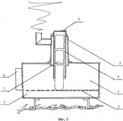Туристическая печка с автоподачей топлива (патент 2386899)