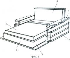 Кровать (варианты) (патент 2556528)