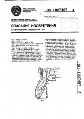 Сушилка для сыпучих материалов (патент 1027487)