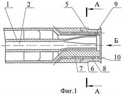 Способ подачи компонентов топлива в камеру трехкомпонентного жидкостного ракетного двигателя и соосно-струйная форсунка для реализации указанного способа (патент 2502887)