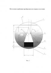 Фотоэлемент приёмника-преобразователя лазерного излучения (патент 2593821)