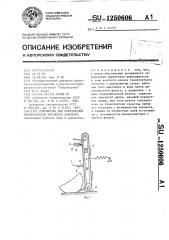 Устройство для определения шероховатости дорожного покрытия (патент 1250606)