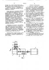 Стенд для испытания всережимного регулятора дизеля (патент 909615)