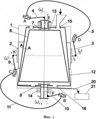 Дезинтегратор неравномерного дробления (патент 2581487)