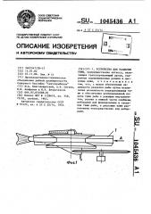 Устройство для разделки рыбы (патент 1045436)