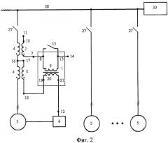 Устройство для равномерного распределения реактивной мощности (патент 2402134)